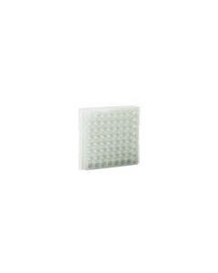 BioPlas 64 Well Microcentrifuge Tube Rack Natural 5/Pk
