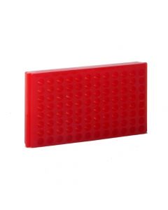 BioPlas 96-Well Microcentrifuge Tube Rack Pink 5/Pk