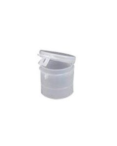 Capitol Vials 10oz Snap Seal P/Top White