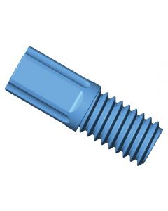 Antylia Cole-Parmer DIBA OMNIFIT OMNI-LOK FTG, 1/4-28, 1/16"