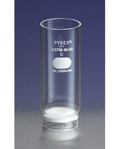 Corning Pyrex 35 mm Diameter Extra Coarse Porosity Fritted Thimble, 90 mm Long
