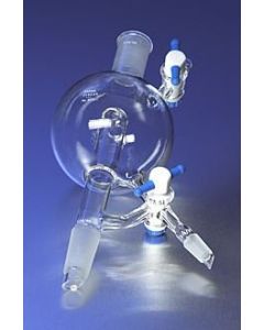 Corning Pyrex 500 ml Solvent Still Head Distilling Apparatus, Standard Taper Joints