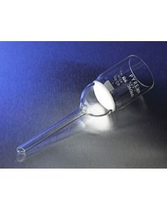 Corning Pyrex 2 ml Buchner Funnels With 10 mm Diameter Coarse Porosity Fritted Disc