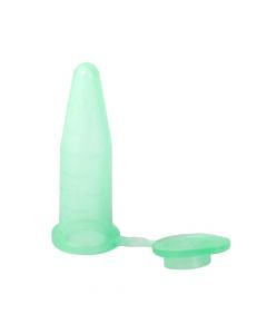 BioPlas 0.6ml G-Tube, Flat Top Microcentrifuge Tube, Green, 500/Pk