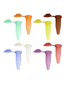 BioPlas 0.6ml G-Tube, Flat Top Microcentrifuge Tube, 500/Pk