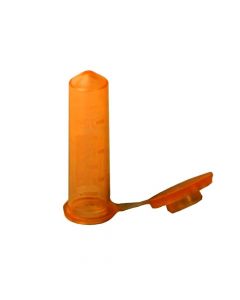 BioPlas 2.0ml G-Tube, Flat Top Microcentrifuge Tube, Orange, 500/Pk