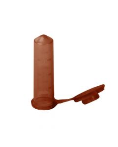 BioPlas 2.0ml G-Tube, Flat Top Microcentrifuge Tube, Amber, 500/Pk