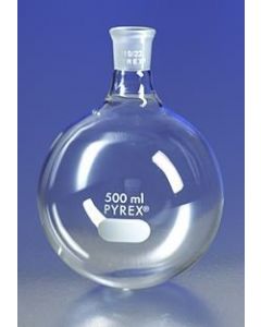 Corning Pyrex 5l Short Neck Boiling Flask, Round Bottom, 45/50 Standard Taper Joint