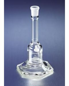Corning Pyrex 2 ml Micro Volumetric Flask, Class A, With Standard Taper Stopper