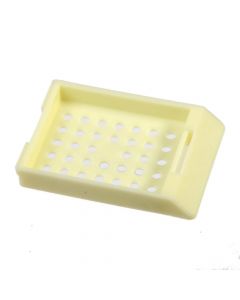 BioPlas Histo Plas Capsette, Yellow, 500/Pk