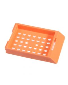 BioPlas Histo Plas Capsette, Burnt Orange, 500/Pk