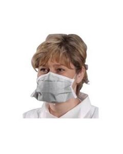AlphaPro Laser Surgery Mask W/Headband, Positive Facial Lock® & Magic, Size 8"