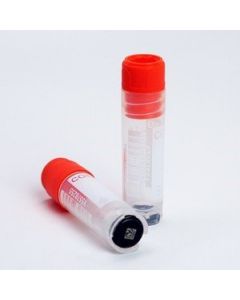 Corning 2d Cryogen Tube 2ml Self Stand, Orange Internal Screw Cap, Sterile, Clearline, 500/CS