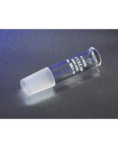 Corning Pyrex Adapter With 24/40 Standard Taper Inner Joint And Rubber Thermometer Holder