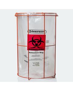 Bel-Art Poxygrid Bag Holder For 24w x 30 In. H Bags; Epoxy-Coated Steel