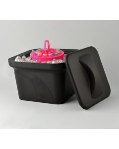 Bel-Art Magic Touch 2 High Performance Black Ice Pan; 1.0 Liter Mini Model, With Lid