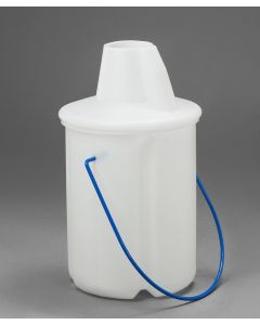 Bel-Art Truncated Style Acid/Solvent Bottle Carrier; Holds One 2.5 Liter (5 Pint) Bottle, Polyethylene