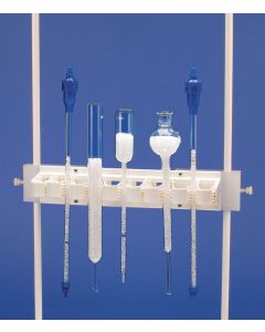 Bel-Art Chromatography Column Holder; 12¼ x 2½ In. For Up To 8 1³⁄₁₆ In. Columns