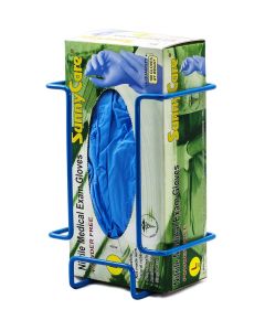 Bel-Art Poxygrid Glove Dispenser Rack; Single Box Holder, 5½ x 4¼ x 8¼ In., Blue