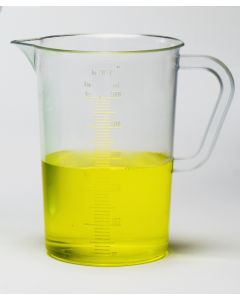 Bel-Art Tall Form 500mL Clear Tpx Graduated Pitcher; 10mL Graduation