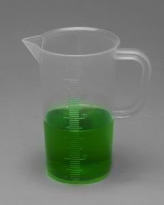 Bel-Art Tall Form 250mL Polypropylene Graduated Pitcher; 5mL Graduation