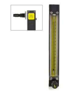 Bel-Art Riteflow Aluminum Mounted Flowmeter; 150mm Scale, Size 2