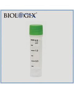 Biologix Cryoking 1.5ml Clear Polypropylene Sterile Cryovials With