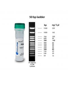 Benchmark Scientific Accuris Smartcheck 50bp Dna Ladder, 500ul / 100 Lanes