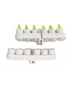 Benchmark Scientific 6 X 1.5/2.0ml Tube Holder, Pack Of 2 (Installed For Vertical Or Horizontal Mixi