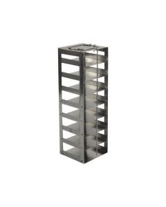 Crystal Industries Vertical Rack For 3" Boxes W/ Spring Lock, Holds 10 Boxes