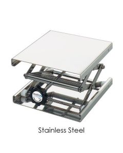 Chemglass Life Sciences Support Jack, Stainless Steel, 7.9" X 7.9" S.S. Deck, 10.8" Max Height, 1/EA