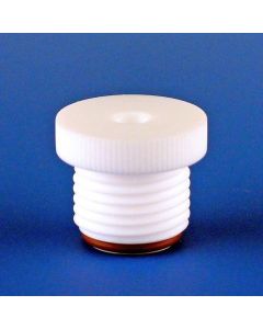 Chemglass Internal Bushing, #7, Ptfe, 1/8" Npt, #008 Viton O-Ring