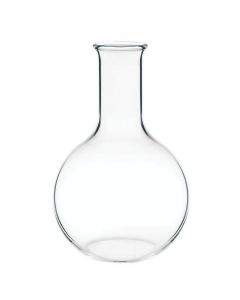 Chemglass 250ml Glassblowers Flat Bottom Flask Blank