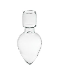 Chemglass 100ml Glassblowers Pear Shaped Blank