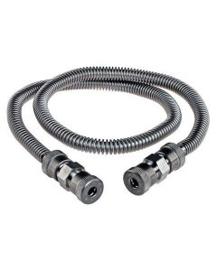 Chemglass Adapter, Flexible, Cajon Ultra-Torrr, Usew/ 1/4in OD Tube, 6in Flexible Length, Airfree