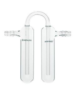 Chemglass Bubbler, Double, Airfree. Similar In Design To Af-0513 But w/ Two Oil Reservoirs, 1/EA