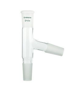 Chemglass Adapter, Distillation, 19/22 Joint Size, Side Inner Joint At 75, 1/EA