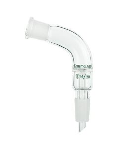Chemglass Adapter, Distillation, 105р Degrees, 14/20 Joint Size