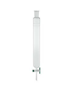 Chemglass Column, Chromatography, 24/40 Outer Joint, 3/4in Id X 8in E, 1/EA