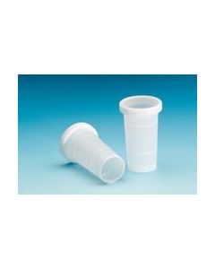 Chemglass 45/50 Joint Size Ribbed Sleeve, Ptfe, 0.008 In Thk