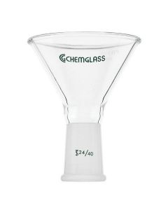 Chemglass Funnel, Powder, 50mm, 14/20outer