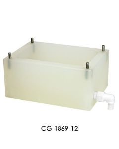 Chemglass Bill-Board Individual Components:Cg-1869-12: Drain Trays:Have A Machined Channel, 1/EA