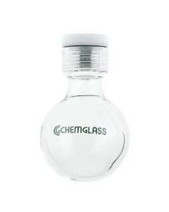 Chemglass 28ml Pressure Vessel Only, Round Bottom