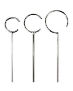 Chemglass Support Ring With Opening, Small, 52mm Id, 190mm Support Rod Length