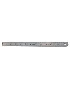 Chemglass Ruler, 12", Stainless Steel,