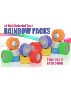 Chemglass Labeling Tape, 3/4 In W, Assorted
