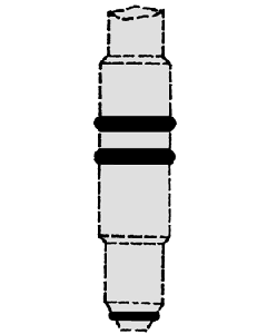 Chemglass 0-8mm Replacement O-Ring Kit, TFE Stem, Viton, To Consist Of:1ea: #1082ea: #110, 1/EA