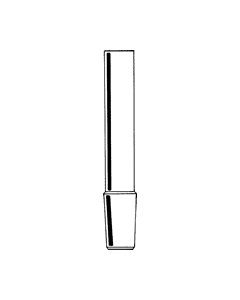 Chemglass 24/40 Quartz Inner Joint, Full Length, 22.0mm/Tubing O.D.