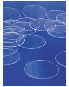 Chemglass Cover Slip, Round, 15mm Dia, German Glass, #1 Thickness, 1oz Pkg