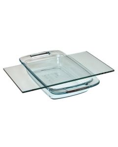 Chemglass Glass Dish And Plate, 1.9l